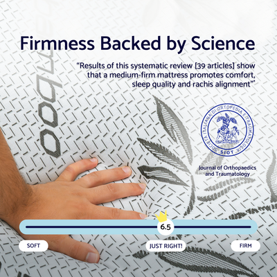 DreamAlign Back Relief Mattress Topper White