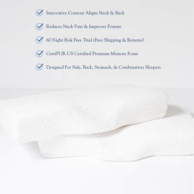 Contoured Orthopedic Pillow by Dosaze™